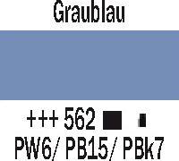 Produktbild Amsterdam Acrylfarbe Standard Series 562 (Graublau, 120 ml)