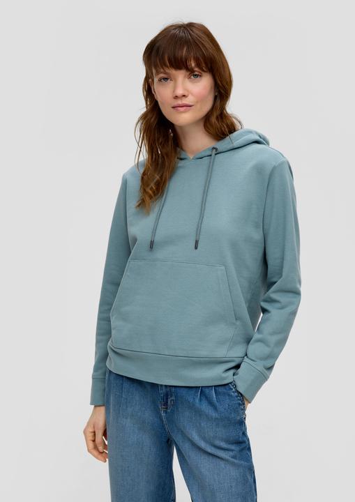 Produktbild s.Oliver Sweatshirt Kapuzensweatshirt aus Baumwollmix (40)