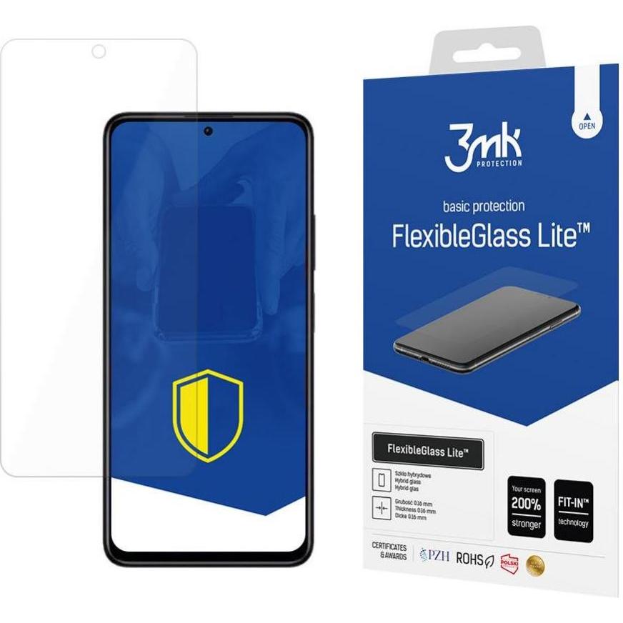 3MK hybrid glass Flexible 2.5D Lite for Xiaomi Redmi Note 11 5G (1 Stück, Xiaomi Redmi Note 11 5G), Smartphone Schutzfol...