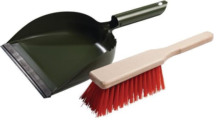 Sorex Dustpan set with metal handle Metal, lacquered Leaf LxW1 Hand brush u.1 dustpan (1 pcs.)