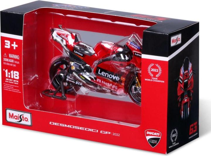 Actual product image Maisto Moto GP Motorbike