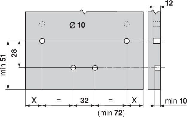 Actual product image Blum Front stabilization TANDEMBOX antaro