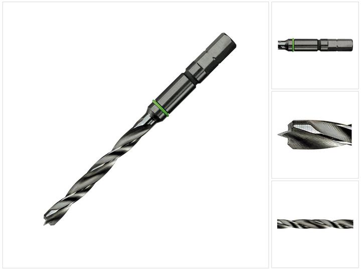 Image du produit Festool Foret à bois hélicoïdal D 8 CE/W (8 millimètres)