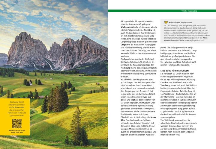 Image du produit Roadtrips - Südtirol (Allemand, Manuela Blisse Blisse, Uwe Lehmann, 2023)