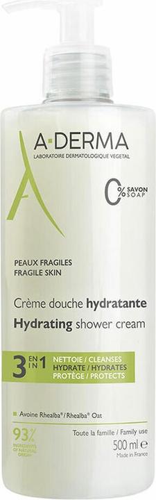Actual product image A-Derma Moisturizing Shower Cream 3-In-1 (500 ml)