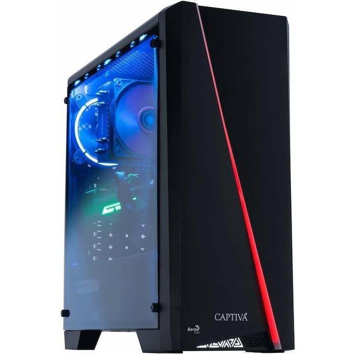 Captiva I68-032 (Intel Core i5-11400F, 16 GB, 500 GB, GeForce RTX 3060), PC, Schwarz