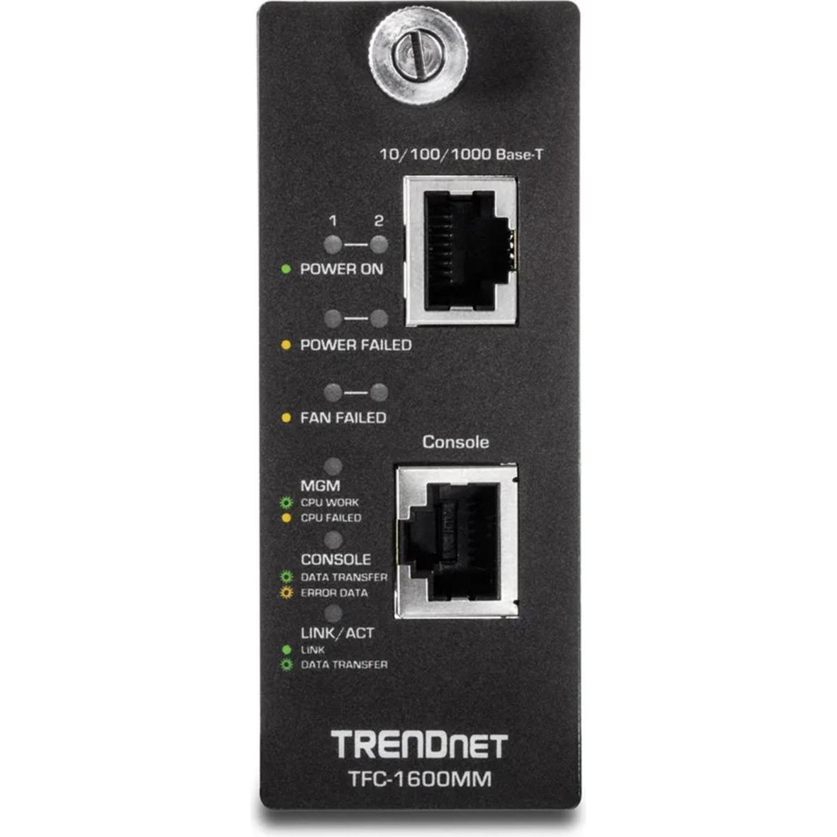 Thumbnail - Trendnet SNMP-Management-Modul, 10/100Mbps Fast Ethernet port, Netzwerk Zubehör
