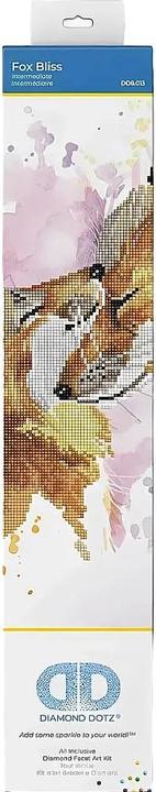 Actual product image Diamond Dotz Diamond Painting Foxes