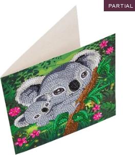 Immagine prodotto Craft Buddy Koala abbracci di cristallo carta d'arte