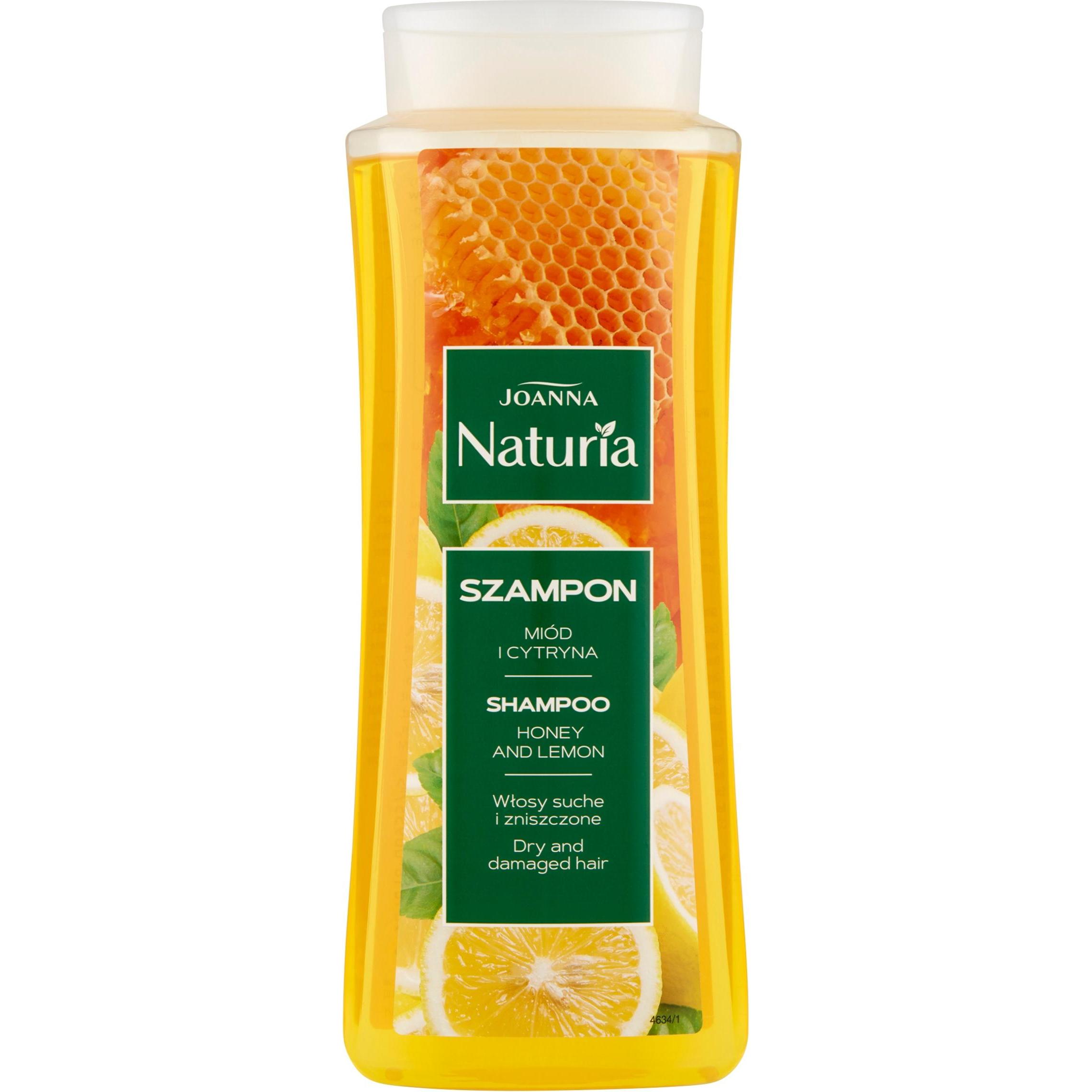 Joanna, Shampoo, Honig und Zitronen -Shampoo, 500 ml (500 ml, Flüssiges Shampoo)
