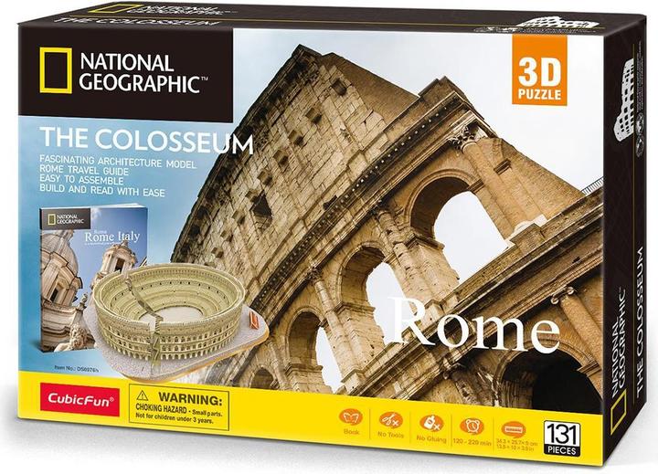 Produktbild Cubicfun Cubic Fun - The Colosseum 3D 131 pcs (200976) (131 Teile)