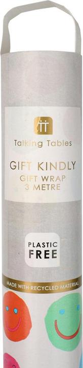 Produktbild TALKING TABLES Geschenkpapier Smiley