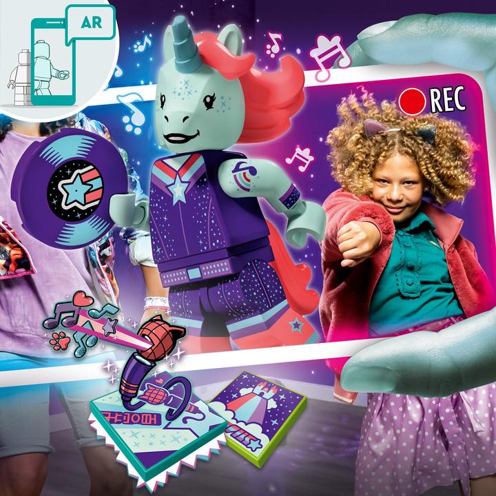 Image du produit LEGO Unicorn DJ BeatBox (43106, LEGO Vidiyo)