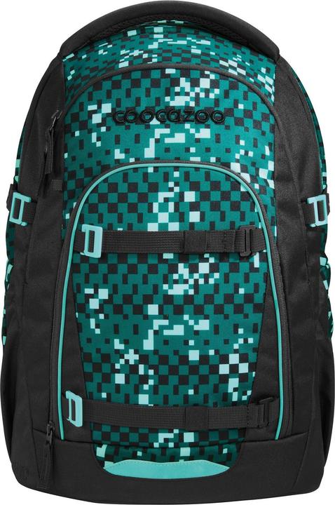 Black, Green, Pixel Blox