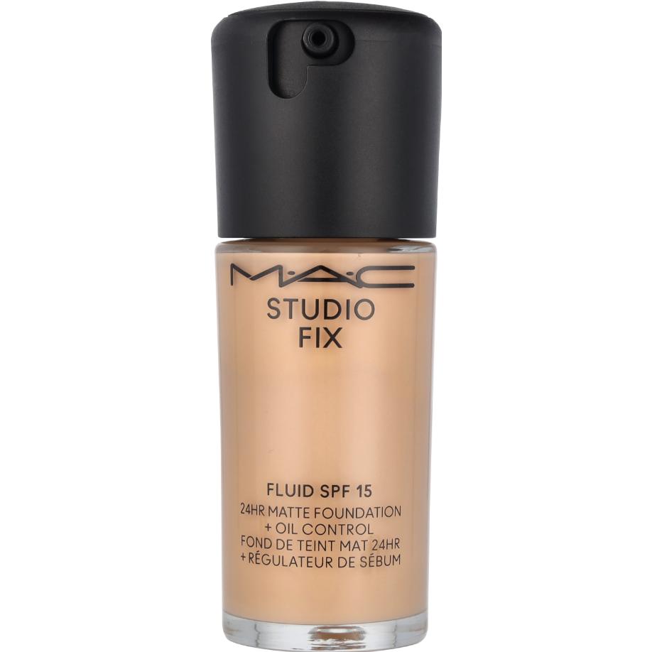 Mac Cosmetics Beige Fondotinta, Studio Fix Fluid Fond De Teint Protezione Solare Fattore 15 (Re) Nc18 (No. Nc18)