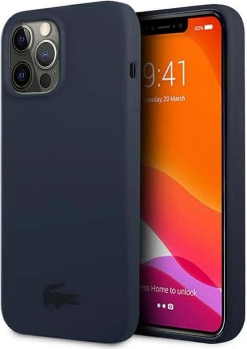 Image du produit Lacoste iPhone 13 Pro Liquid Silicone Glossy Printing Logo Case (Apple iPhone 13 Pro)