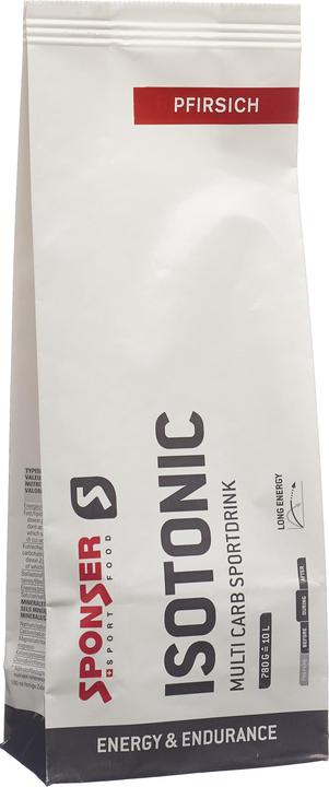 Produktbild Sponser Isotonic (Pfirsich, 1 x)