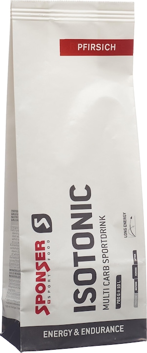 Produktbild Sponser Isotonic (Pfirsich, 1 x)