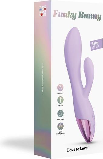 Produktbild Love to Love Funky Bunny - Kaninchen-Vibrator - Mauve