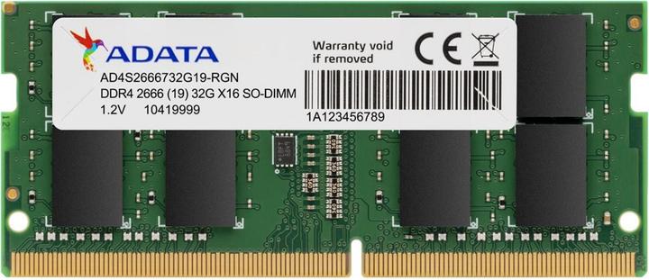 Actual product image Adata premier series (1 x 16GB, 3200 MHz, DDR4-RAM, SO-DIMM)