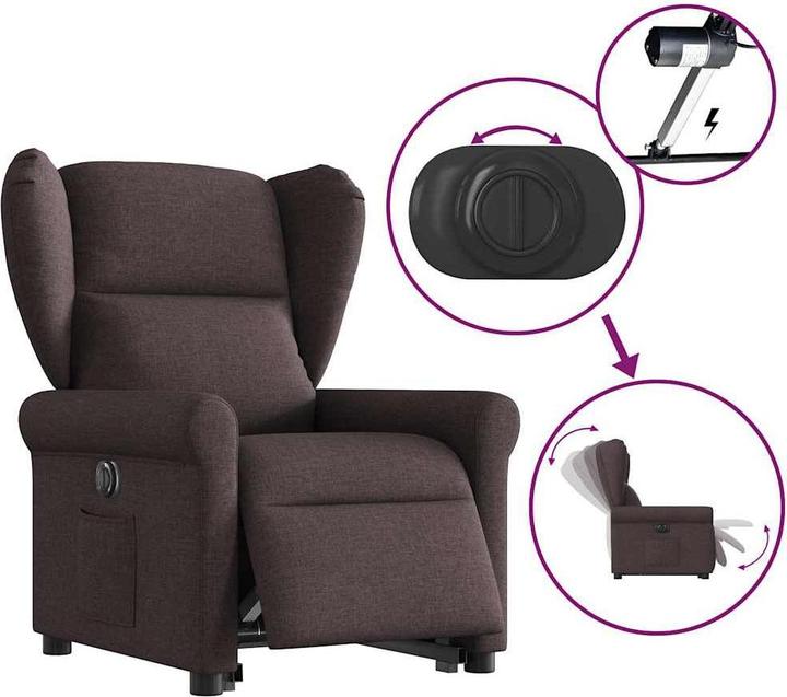 Actual product image vidaXL Relaxsessel mit Aufstehhilfe
