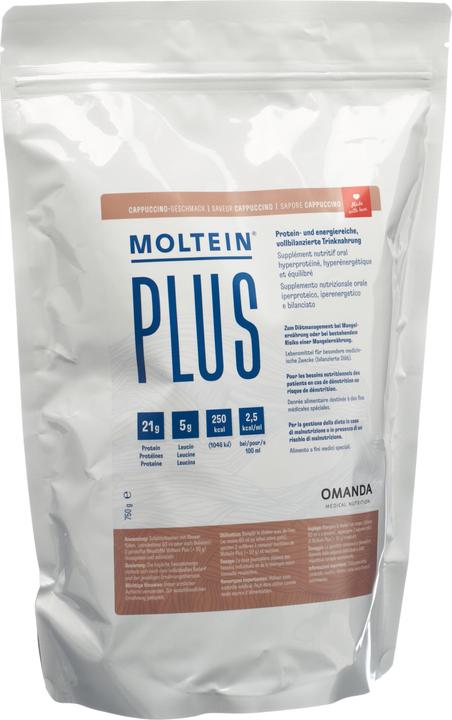 Actual product image Moltein Plus 2.5 Cappuccino (750g) (Cappuccino, 1 x, 750 g)