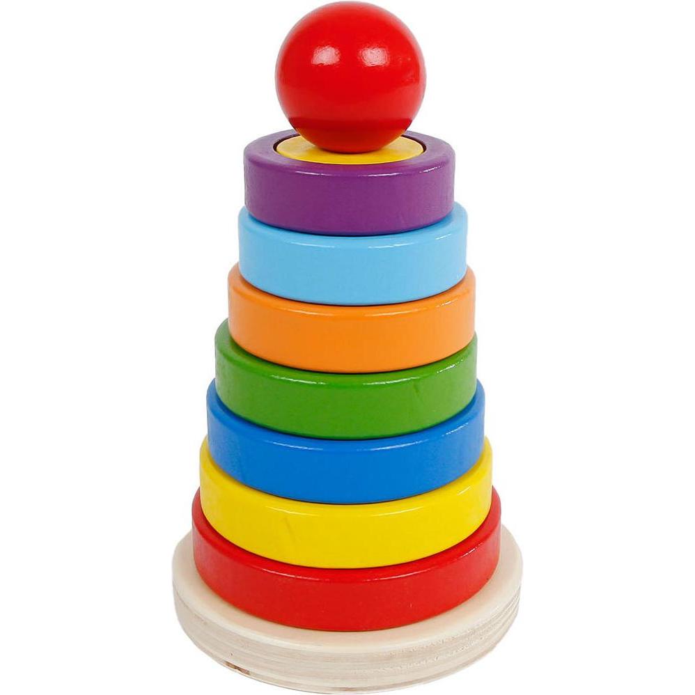 Holz-Stapelpyramide FSC, 16-tlg. (043.610031)