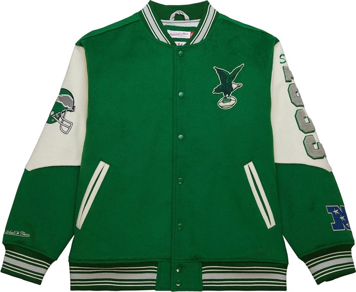 Produktbild Mitchell & Ness M&N Legacy Varsity Wool Jacke - NFL Philadelphia Eagles - S (S)