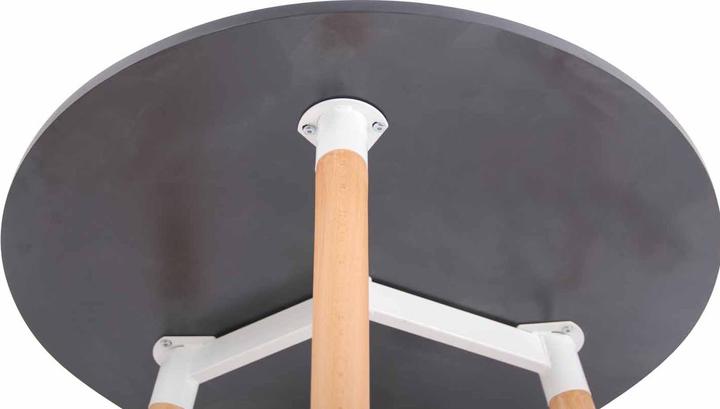 Image du produit CLP Table Ansgar Natura, noir (80 x 75 cm)