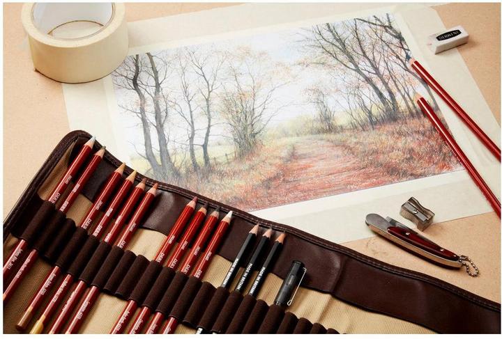 Actual product image Derwent Drawing Buntstifte (24 x)