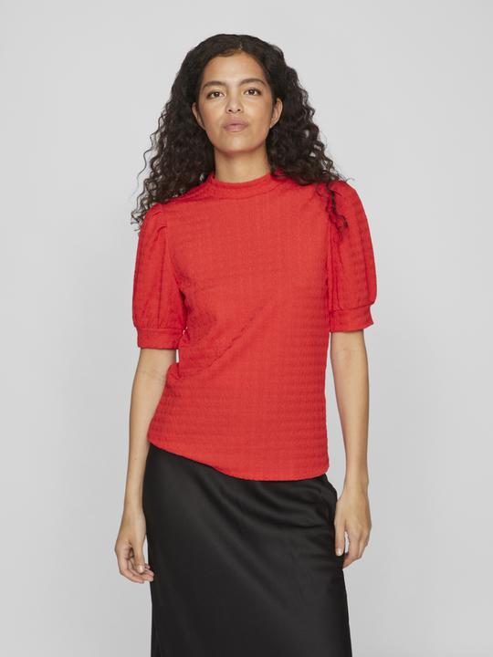Actual product image Vila High neck top with short sleeves (M)