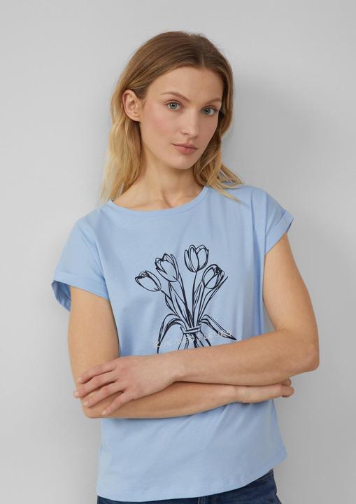 Immagine prodotto S.Oliver T-Shirt T-Shirt mit Frontprint im Relaxed Fit (42)