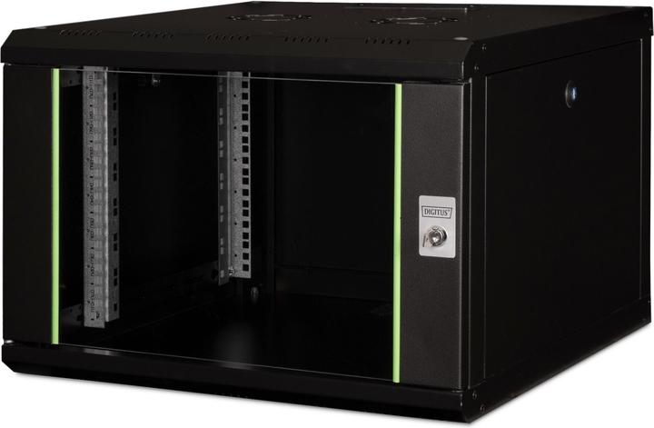 Actual product image Digitus Wall Mounting Cabinet Unique Series - 600x600 mm (WxD) (7 RU, 19 inch rack)