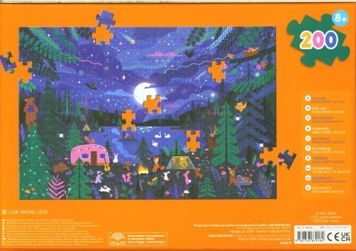 Image du produit Puzzle / La nuit étoilée (200 pièces)