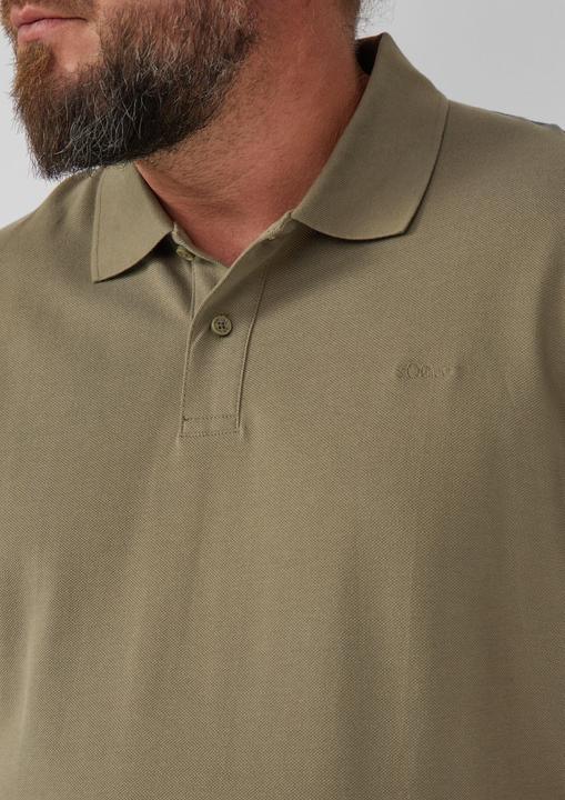 Produktbild S.Oliver Polo-Shirt Poloshirt aus Baumwollpiqué (4XL)