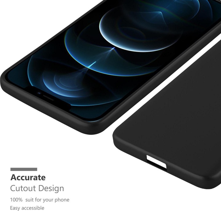Produktbild Cadorabo TPU Matt Metallic Cover (Realme 12 Pro+, Apple iPhone 12)