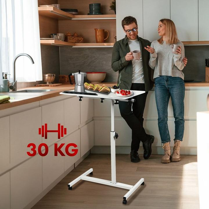 Produktbild Maclean Mobiler Schreibtisch/Laptop-Ständer (60 x 40 x 89 cm)