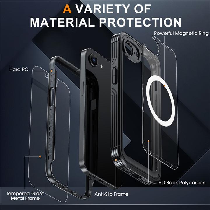 Produktbild Ueli Express 360 MagSafe Panzerglas Extreme Case (Apple iPhone 16e, Apple iPhone 17e)