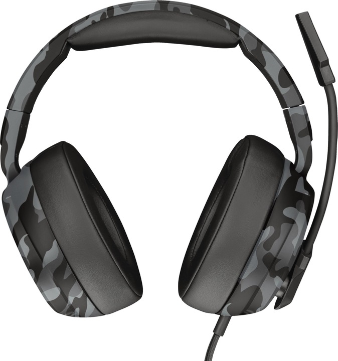 Actual product image Trust GXT 433K Pylo Multiplatform Gaming Headset - Camo Black (Cable)