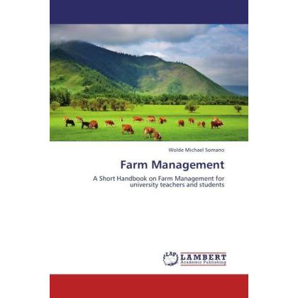 Farm Management, Fachbücher von Wolde Michael Somano