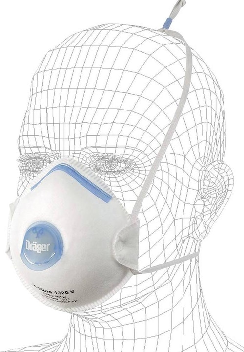 Produktbild L+D Feinstaubmaske X-plore® FFP2 NR D mit Ausatemventil (FFP2, 10 x)