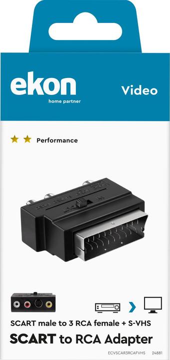 Actual product image Ekon Scart — RCA