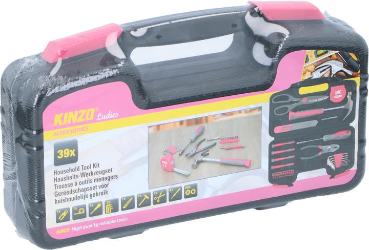 Actual product image Kinzo Haushaltswerkzeugset (39 pieces)