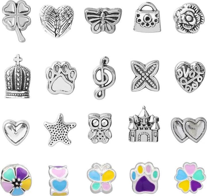 Immagine prodotto Activity Board Braccialetto per bambini con ciondolo fai da te - Perline colorate - Confezione regalo squisita