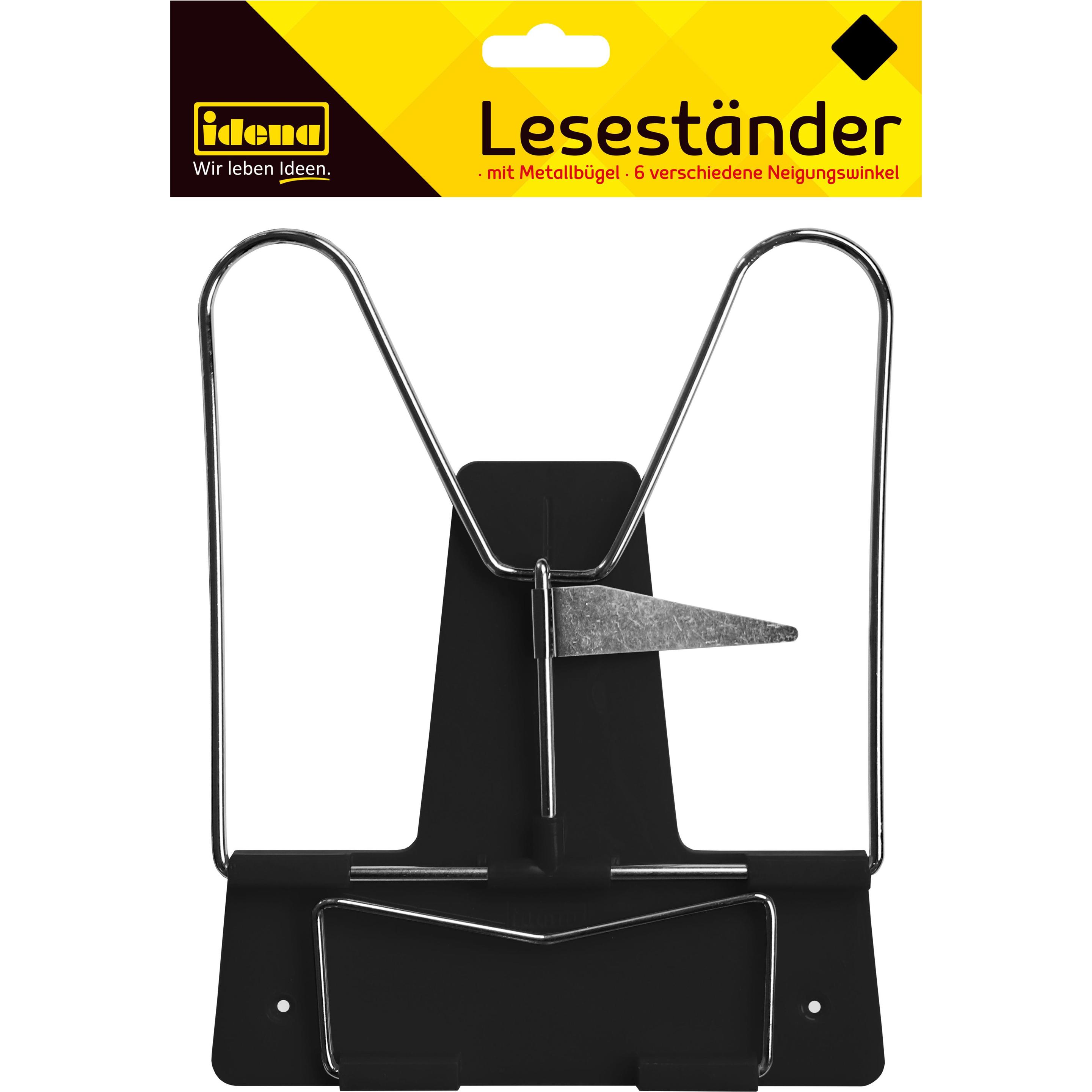 Thumbnail - Idena, Schreibtisch Accessoire, Leseständer mit Metallbügel schwarz