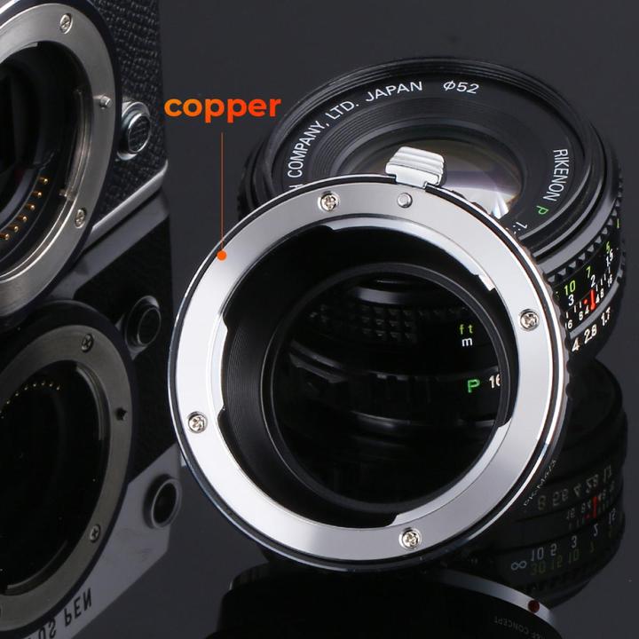 Actual product image K&F Concept High Precision Lens Adapter Mount, PK-M4/3