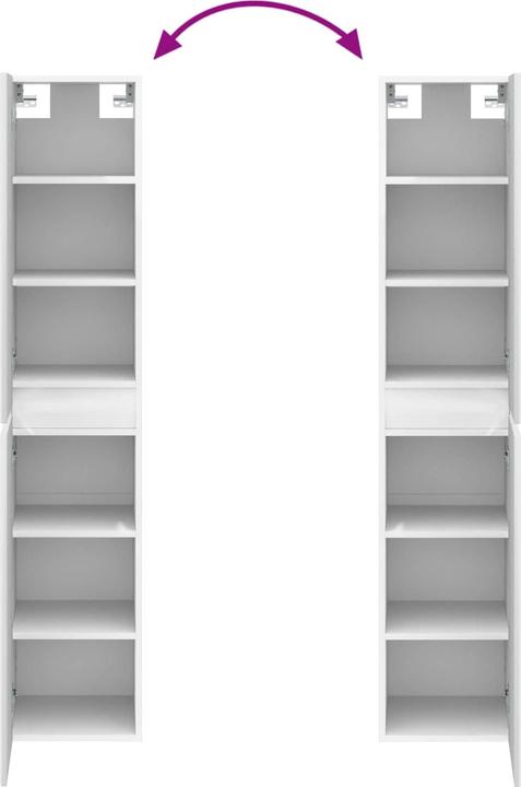 Produktbild vidaXL Badezimmerschrank (34.50 x 33 x 160 cm)
