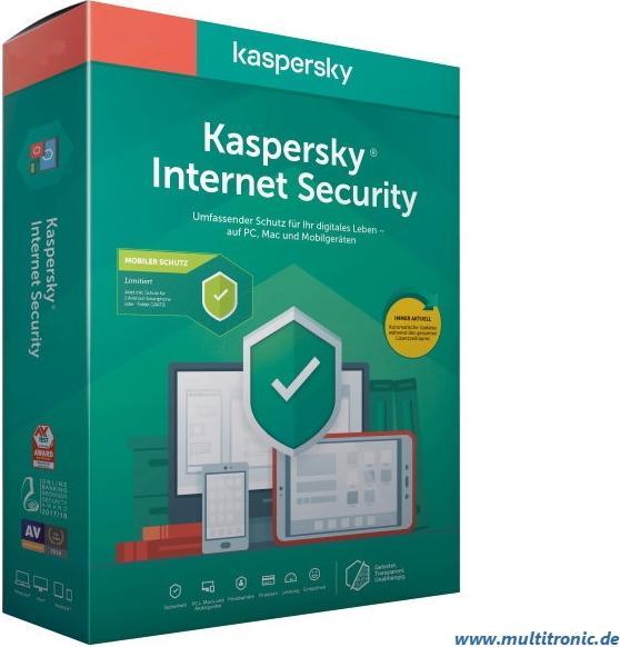 Actual product image Kaspersky Internet Security 2020 (3 User, 12 months)
