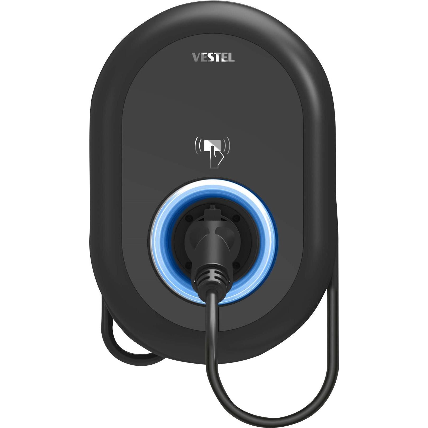 Vestel, Elektroauto Ladestation, EVC04 Home Smart (Typ 3, 22 kW, 32 A, Fest verdrahtet)