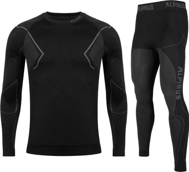 Immagine prodotto Alpinus Intimo Thermoactive uomo Active Base Layer Set nero-grigio GT43257 (S)